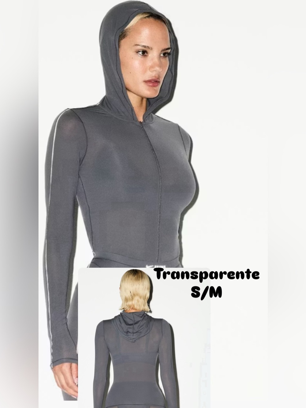Nike SKIMS WEIGHTLESS LAYERS ZIP UP HOODIE